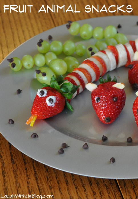 Healthy Fruit Snacks For Kids
 Easy to make snacks for kids