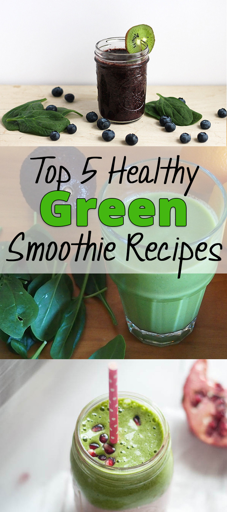 Healthy Green Smoothie Recipes
 Top 5 Healthy Green Smoothie Recipes Brick & Glitter
