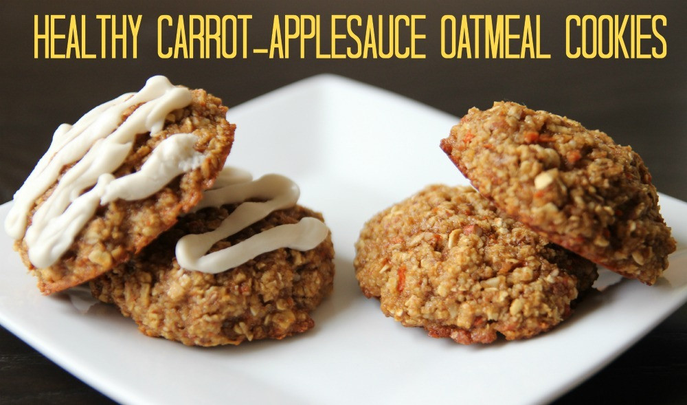 Healthy Oatmeal Cookies Applesauce
 Carrot Oatmeal Cookie Recipes — Dishmaps