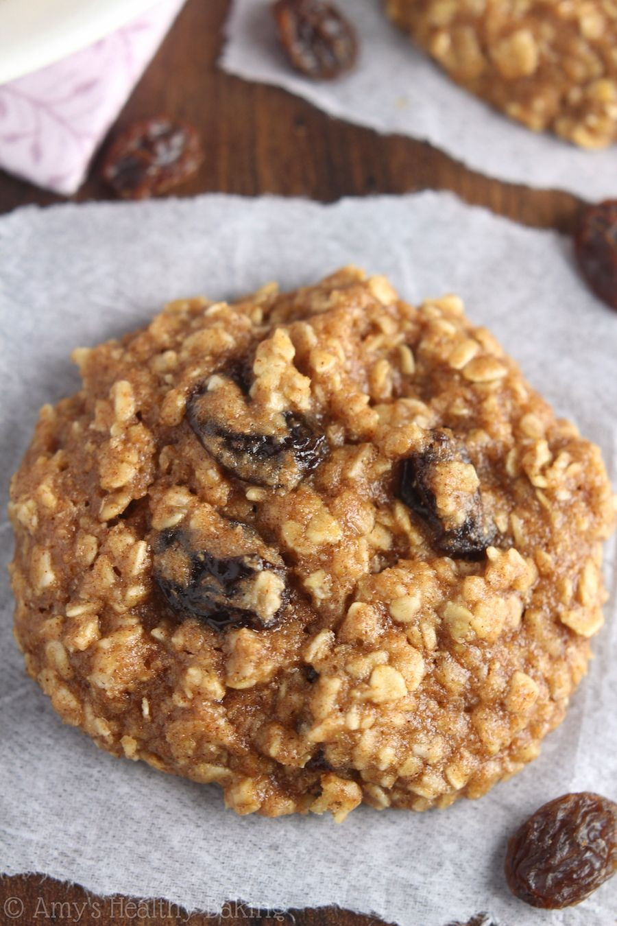 Healthy Oatmeal Cookies Applesauce
 The Ultimate Healthy Soft and Chewy Oatmeal Raisin Cookies