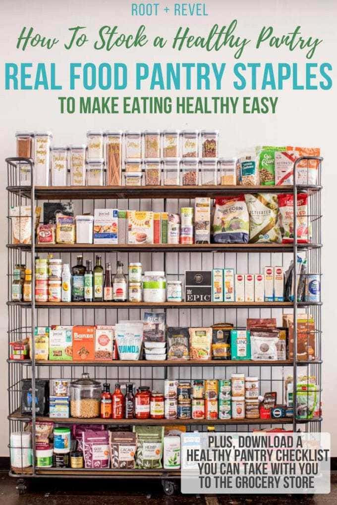 Healthy Pantry Snacks
 How to Stock a Healthy Pantry A Checklist for Pantry