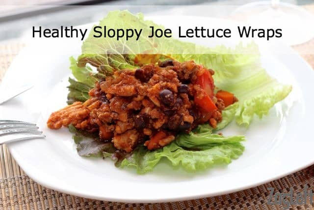 Healthy Sloppy Joes
 Healthy Sloppy Joe Lettuce Wraps ZagLeft