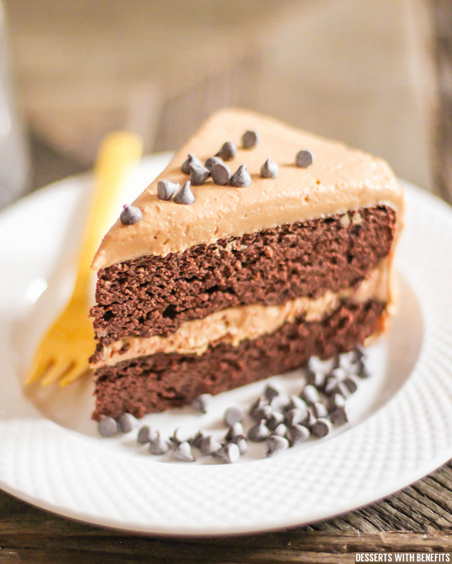 Healthy Sugar Free Desserts
 Healthy Chocolate Cake with Peanut Butter Frosting Sugar