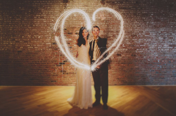 Heart Shaped Wedding Sparklers
 Let Love Sparkle Romantic Ideas with Fireworks