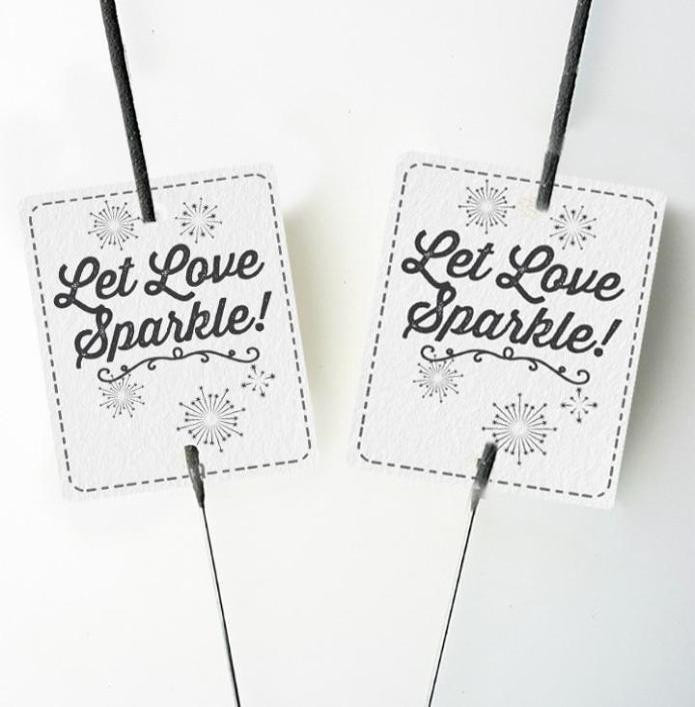 Heart Shaped Wedding Sparklers
 Heart Shaped Sparklers – The Dream Wedding Store