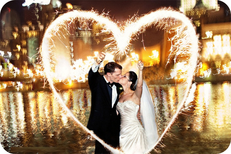 Heart Sparklers Wedding
 How To Pull f A Missouri Wedding Sparkler Send f Our