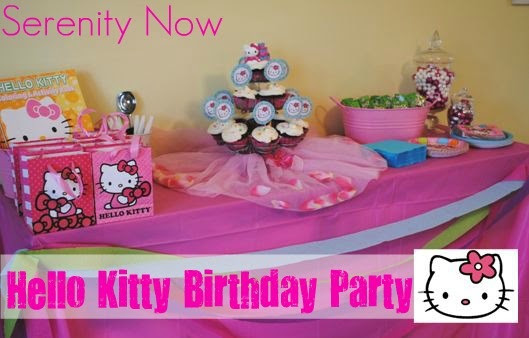 Hello Kitty Birthday Party
 Serenity Now Hello Kitty Birthday Party Party at Home