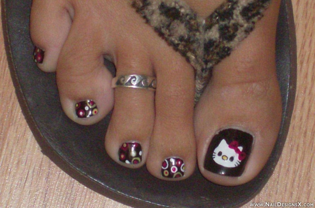 Hello Kitty Toe Nail Designs
 hello kitty toe nail art Nail Designs & Nail Art
