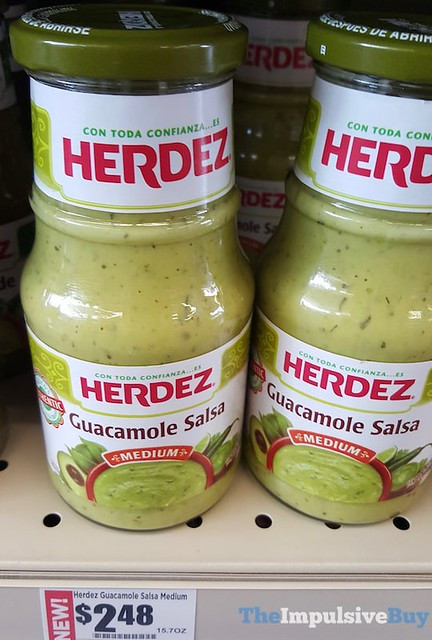 Herdez Guacamole Salsa
 SPOTTED ON SHELVES 6 8 2016 The Impulsive Buy