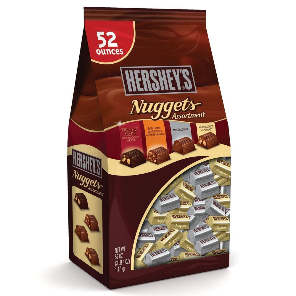 Hershey'S Chocolate Pie
 Hershey s Chocolate Nug s Variety 52 oz SUPER FRESH 4