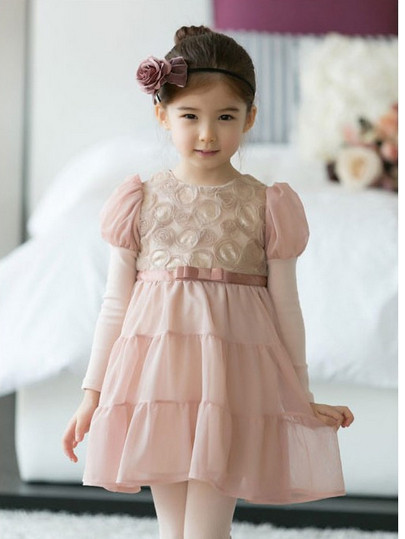 High Fashion Baby Clothing
 girl dress baby kids clothes 2015 new fashion high quality