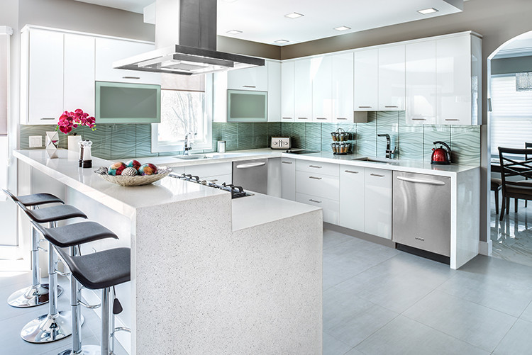 High Gloss White Kitchen Cabinet
 Advantages of high gloss kitchen cabinets