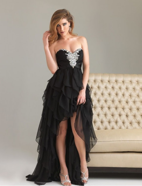 High Neck Prom Dress Hairstyles
 LONG PROM HAIRSTYLES HIGH LOW PROM DRESSES ARE IN FASHION