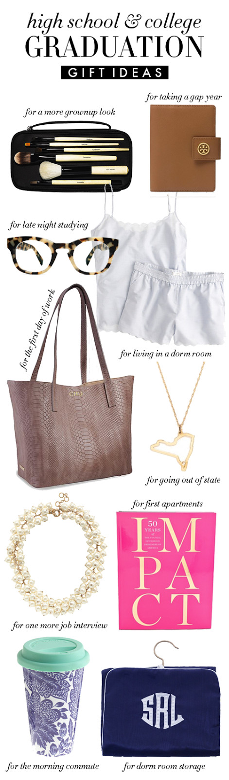 High School Graduation Gift Ideas For Sister
 Graduation Gifts The College Prepster