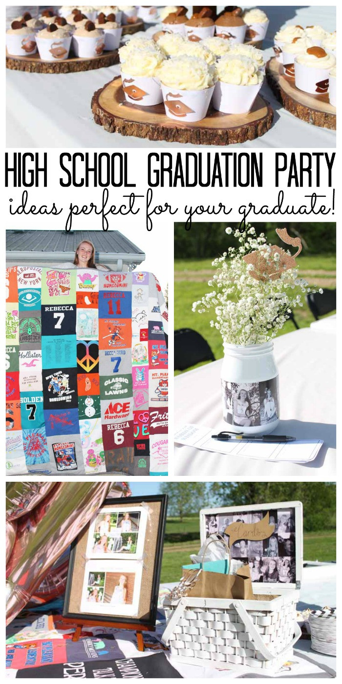 High School Graduation Ideas Party
 High School Graduation Party Ideas The Country Chic Cottage