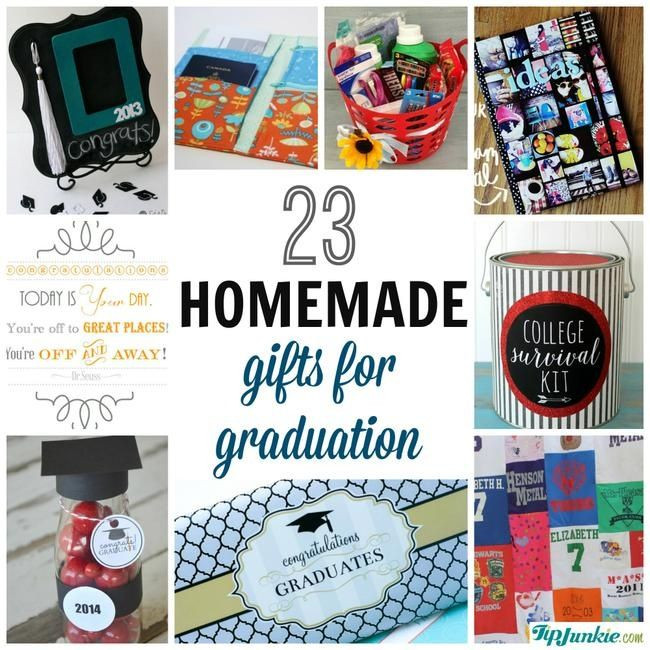 High School Graduation Party Ideas For Him
 23 Easy Graduation Gifts You Can Make in a Hurry