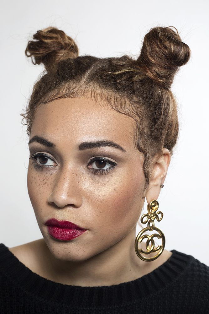 Hip Hop Hairstyles Female
 90 s hip hop style Google Search Hair ideas