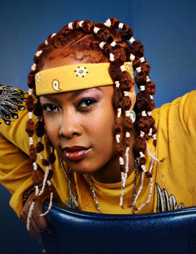 Hip Hop Hairstyles Female
 [Pic] Rapper Da Brat Shows f New Glam Look and Curly Do