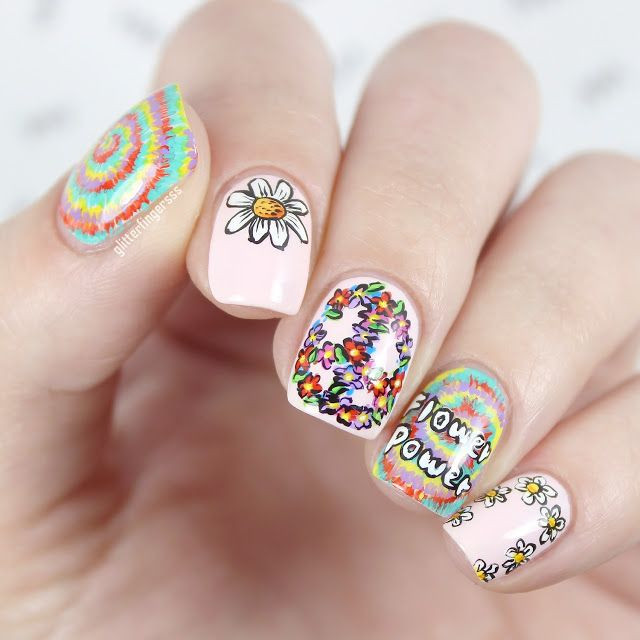 Hippie Nail Designs
 Best 25 Hippie nails ideas on Pinterest