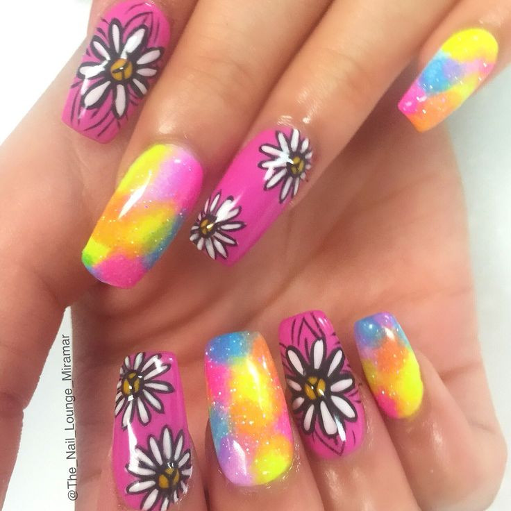 Hippie Nail Designs
 The 25 best Hippie nail art ideas on Pinterest