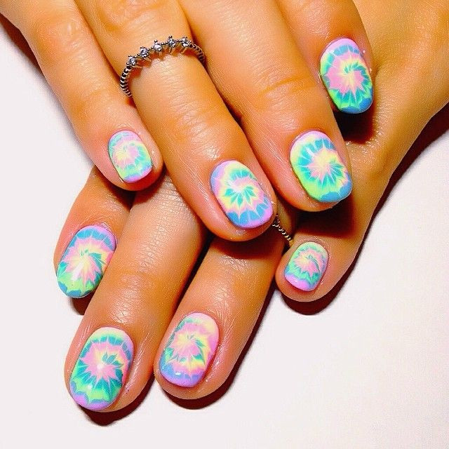 Hippie Nail Designs
 452 best images about Tie Dyes on Pinterest