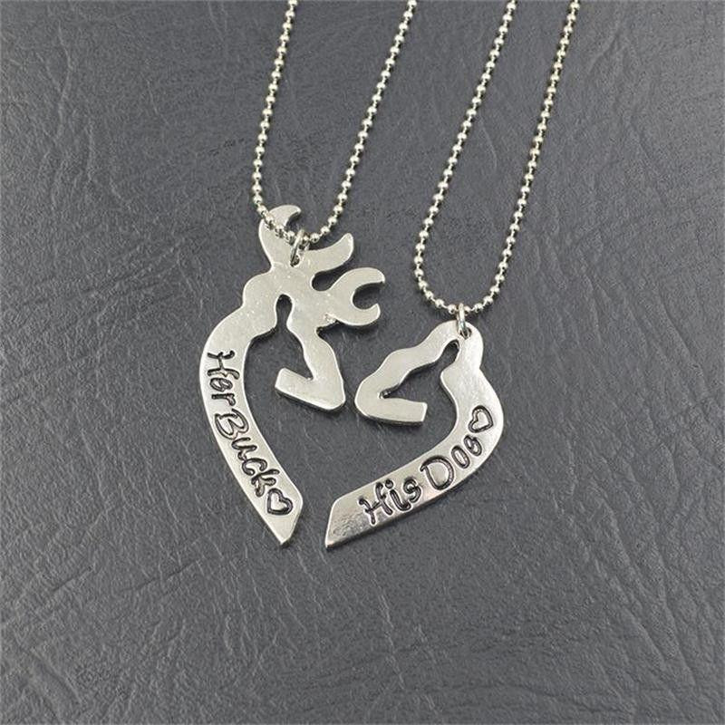 His And Her Buck And Doe Necklaces
 Buck and Doe Necklace – Herzoge