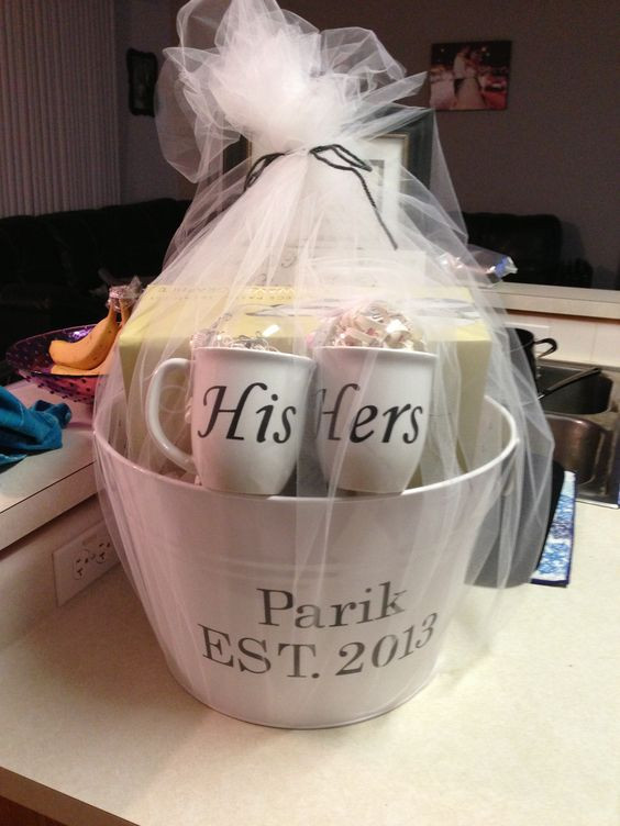 His And Her Gift Basket Ideas
 Bridal Shower Invitation Ideas