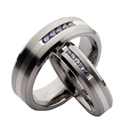 His And Hers Titanium Wedding Rings
 His and Hers Titanium Wedding Bands Wedding and Bridal
