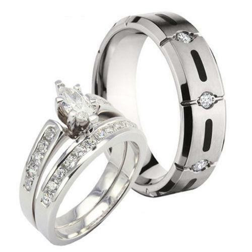 His And Hers Wedding Bands Sets
 His and Hers Wedding Ring Sets
