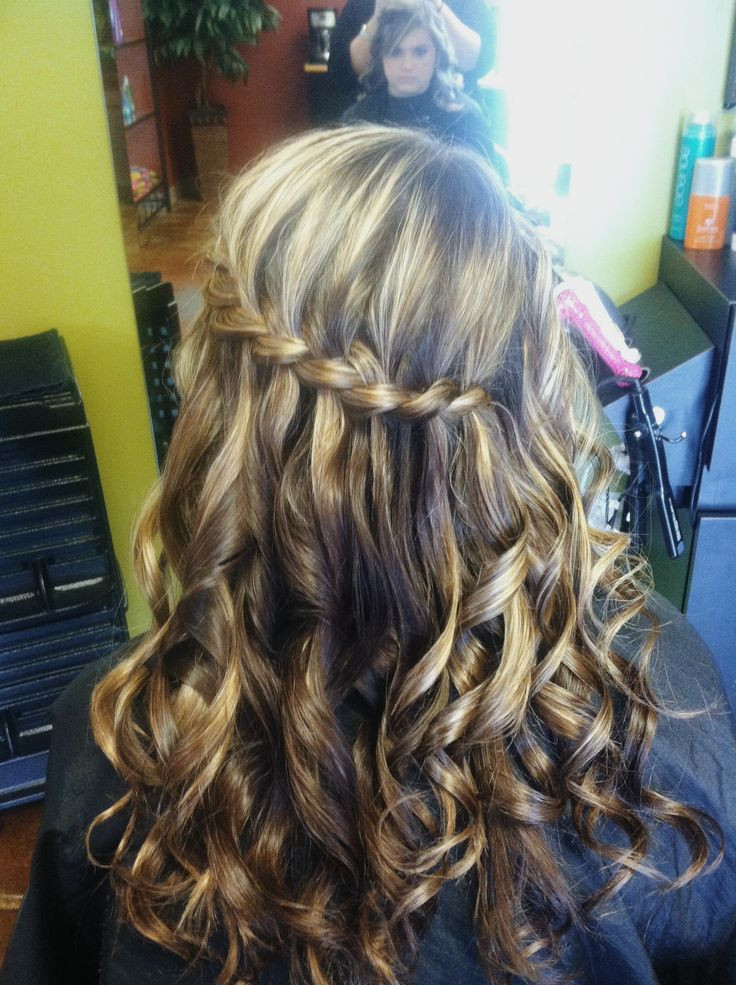 Hoco Hairstyles For Long Hair
 97 best images about Hoco hair on Pinterest