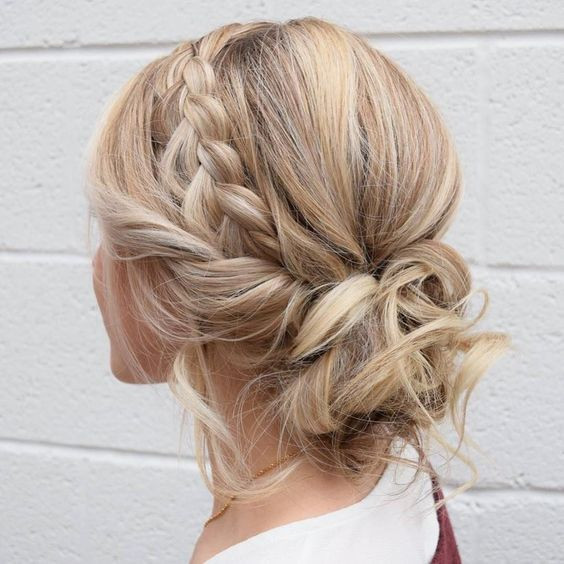 Hoco Hairstyles For Long Hair
 33 Gorgeous Updo Braided Hairstyles for Any Occasion Prom