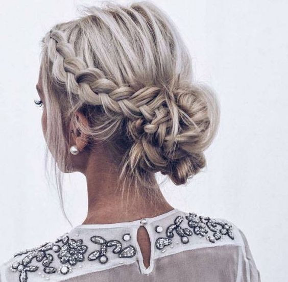 Hoco Hairstyles For Long Hair
 33 Gorgeous Updo Braided Hairstyles for Any Occasion Prom