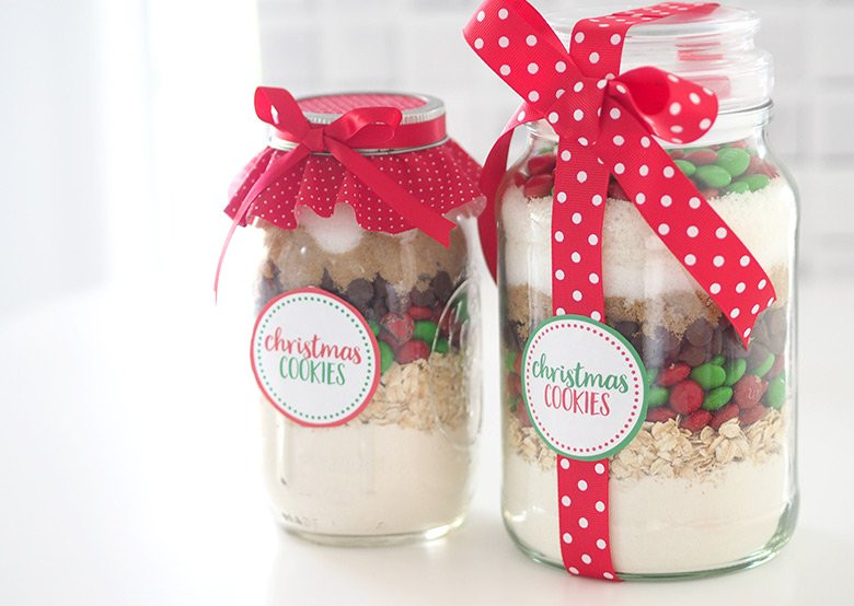 Holiday Cookies Gift Ideas
 Gift Idea Christmas Cookie Mix in a Jar The Organised