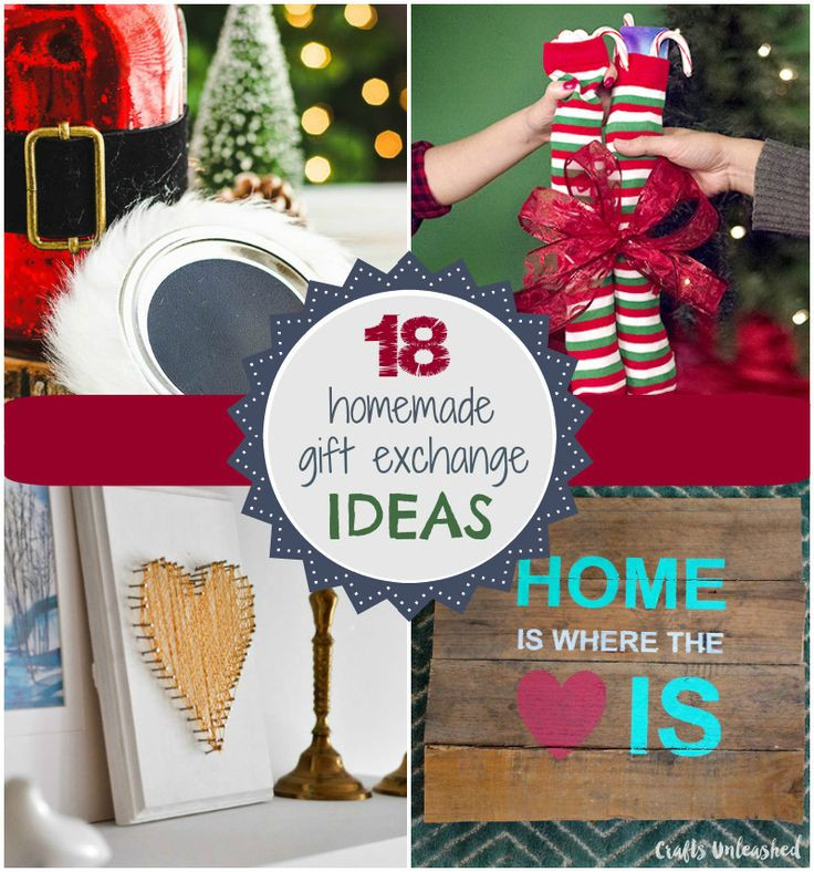 Holiday Family Gift Exchange Ideas
 Gift Exchange Ideas 18 Homemade Holiday Gifts