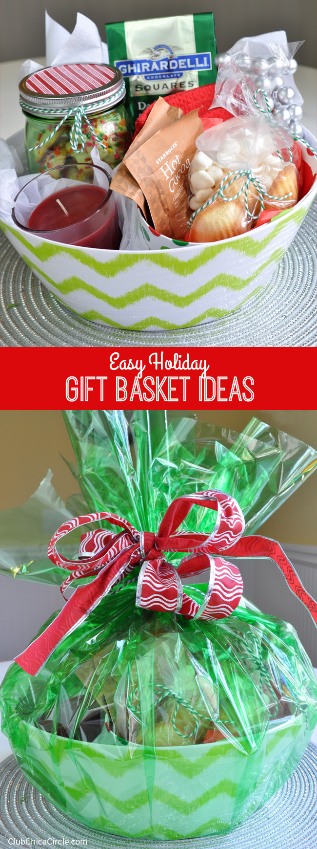 Holiday Gift Basket Ideas
 Easy Holiday Gift Basket Ideas Giveaway
