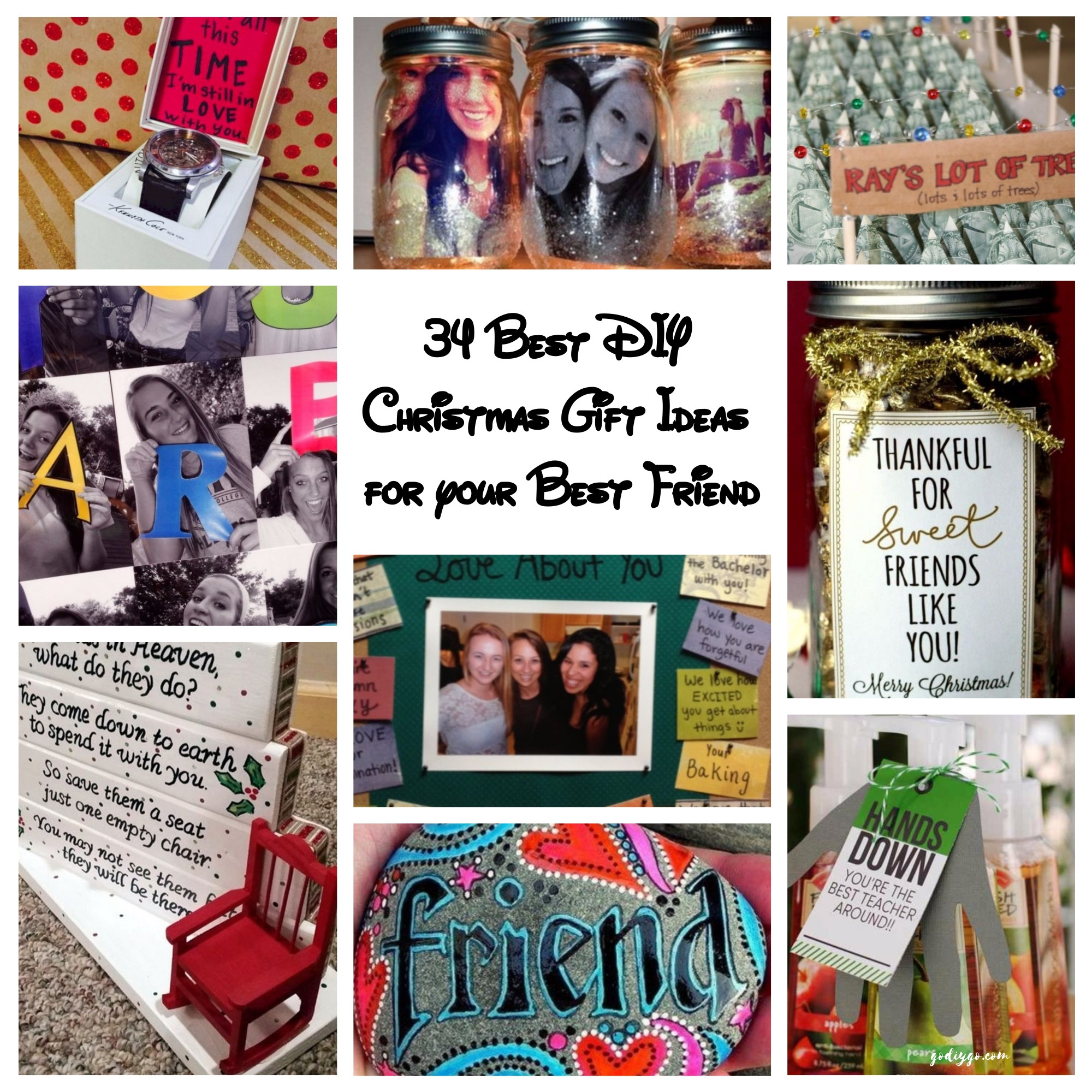 Holiday Gift Ideas For Best Friends
 34 Best DIY Christmas Gift Ideas for your Best Friend