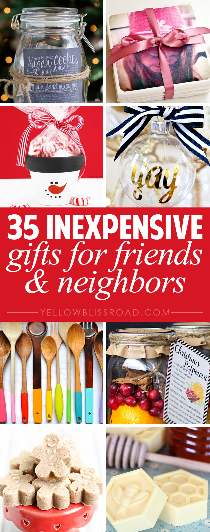Holiday Gift Ideas For Best Friends
 35 Gift Ideas for Neighbors and Friends Yellow Bliss Road