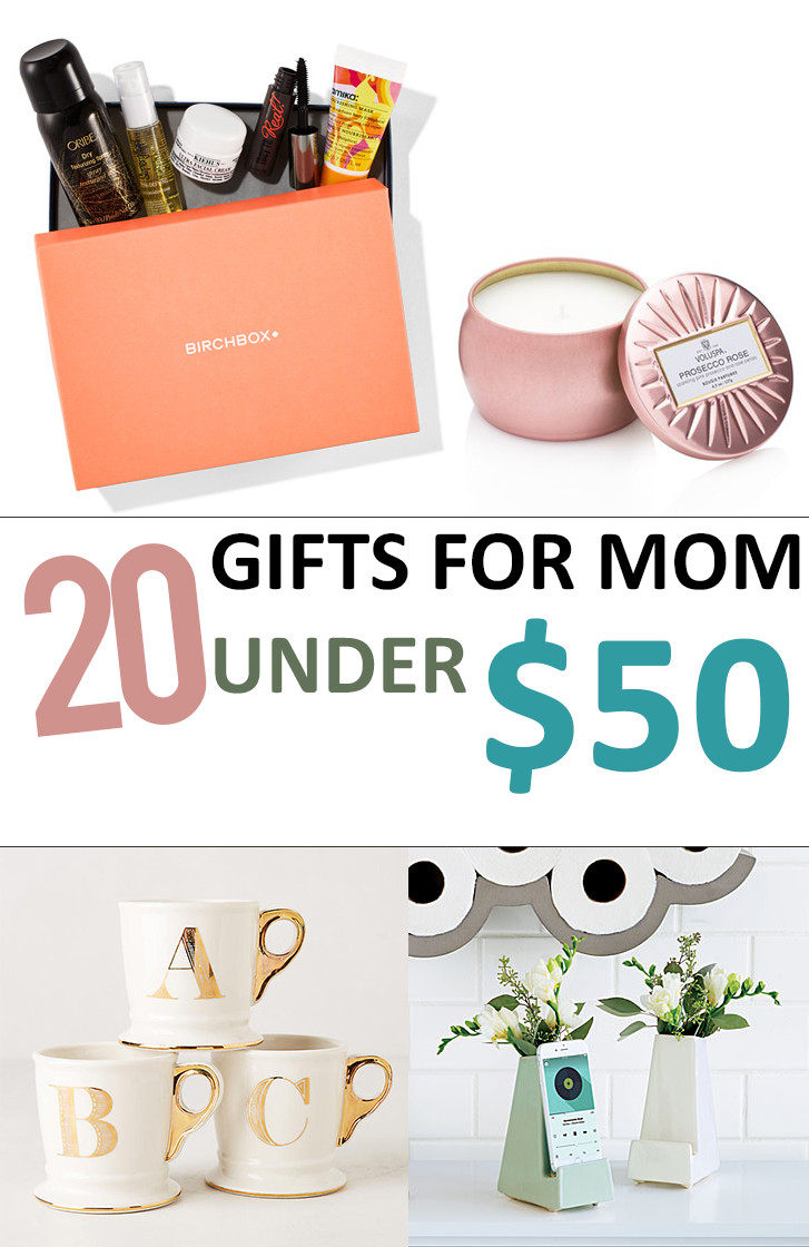 Holiday Gift Ideas For Mom
 20 Gifts for Mom Under $50