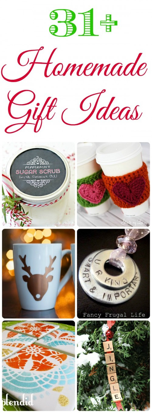 Holiday Gift Ideas For Mom
 31 Homemade Christmas Gift Ideas Mom 4 Real