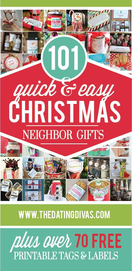 Holiday Gift Ideas For Neighbors
 101 Quick and Easy Christmas Neighbor Gifts