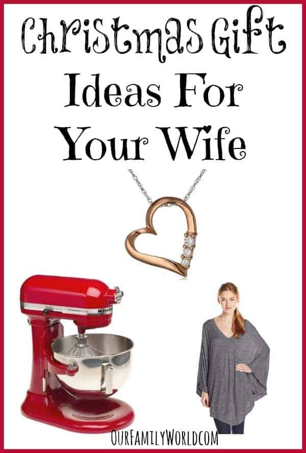 Holiday Gift Ideas For The Wife
 Christmas Gift Ideas for Wife OurFamilyWorld