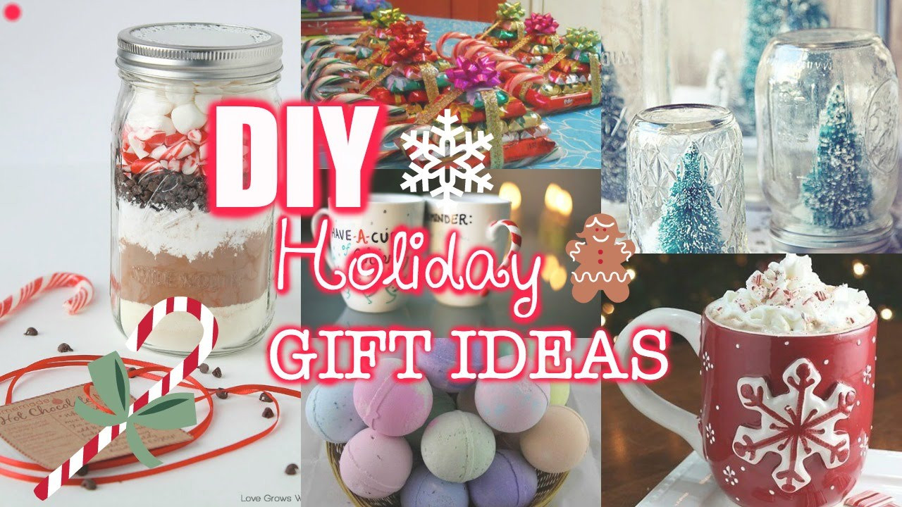 Holiday Gift Ideas
 Last Minute DIY Holiday Gift Ideas