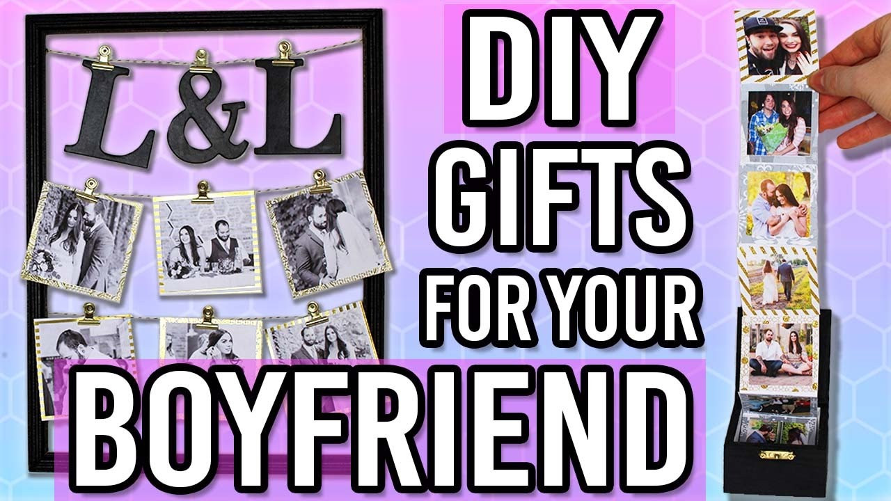 Holiday Gift Ideas New Boyfriend
 DIY GIFT IDEAS FOR YOUR BOYFRIEND HUSBAND Thoughtful DIY