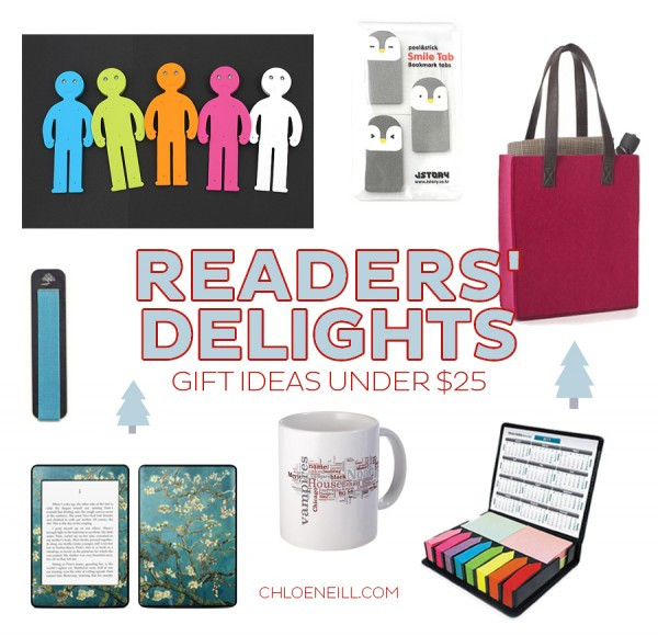 Holiday Gift Ideas Under $25
 Holiday Gift Ideas for Readers Under $25 – NYT and USA