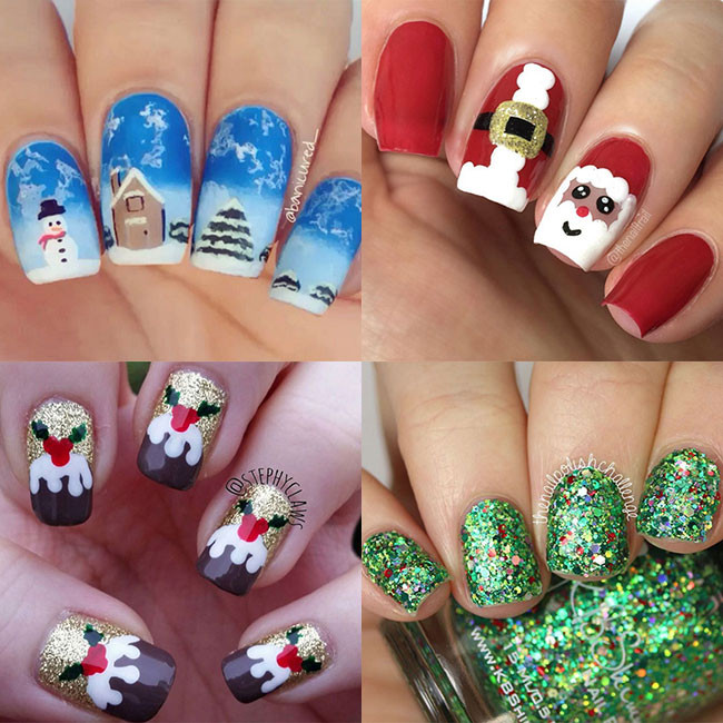 Holiday Nail Ideas
 The best Christmas nail art ideas 1