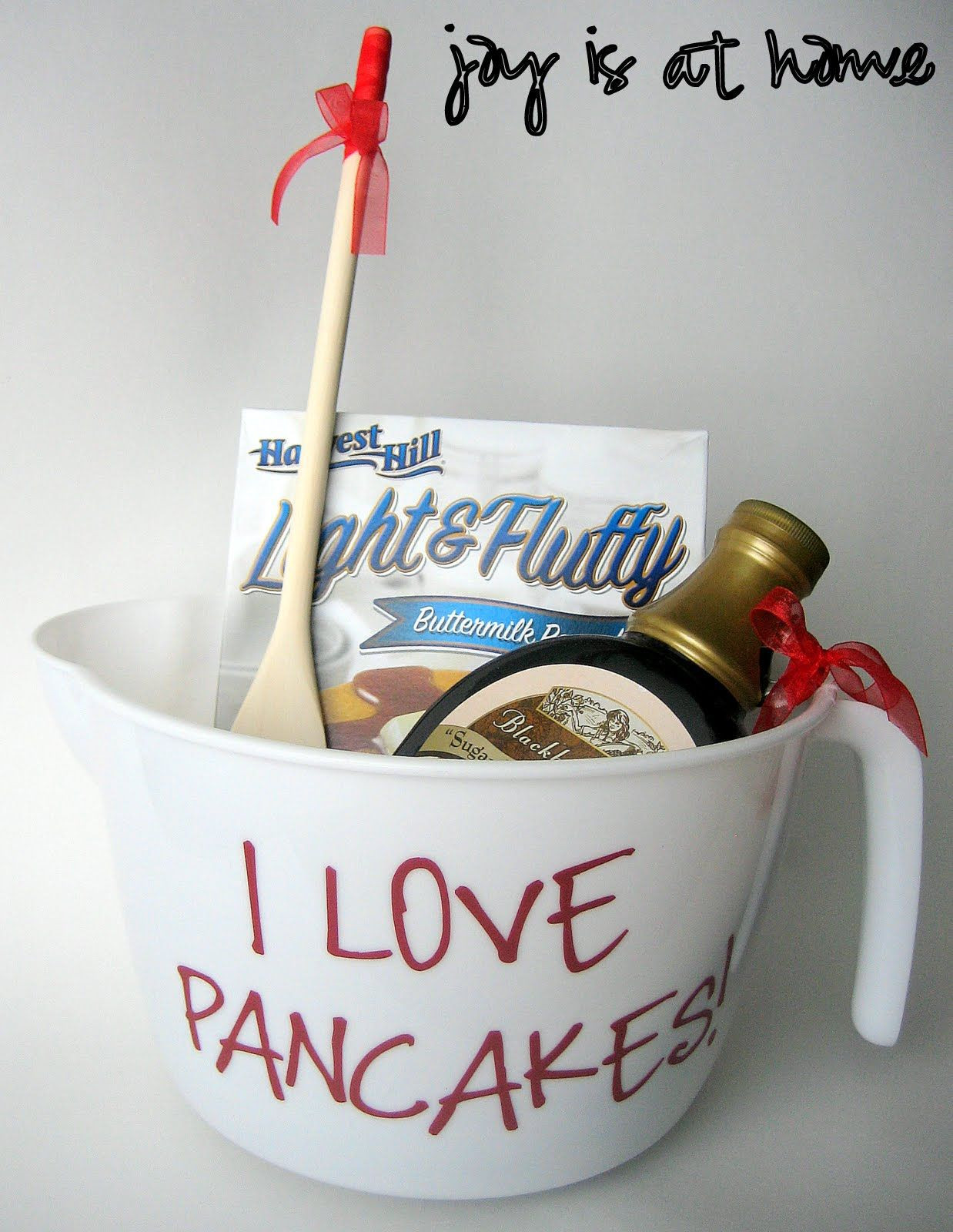 Holiday Party Door Prize Ideas
 Bridal Shower Door Prize idea Pancake lover basket