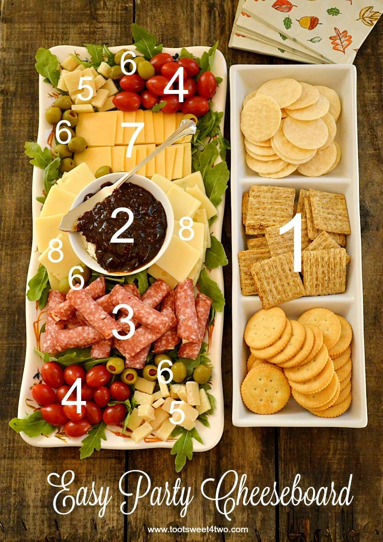 Holiday Party Easy Food Ideas
 Easy Party Cheeseboard Recipe