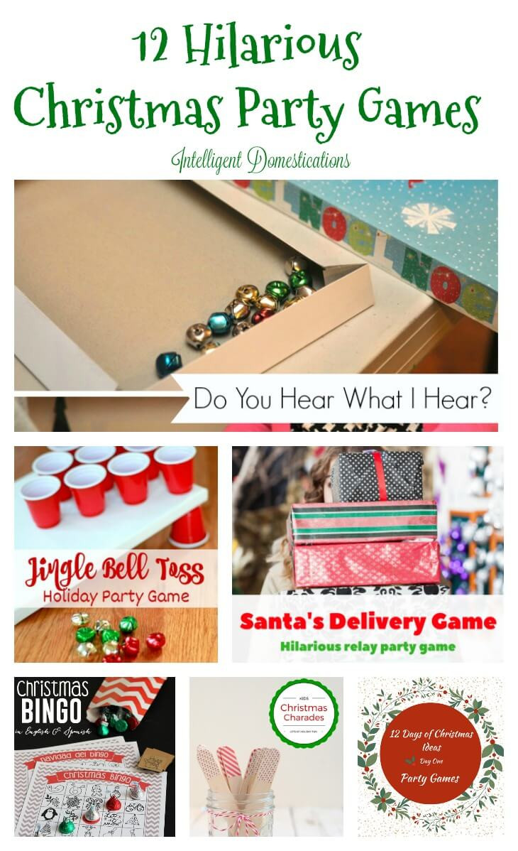 Holiday Party Game Ideas
 12 Hilariously Fun Christmas Games for a Party Twelve