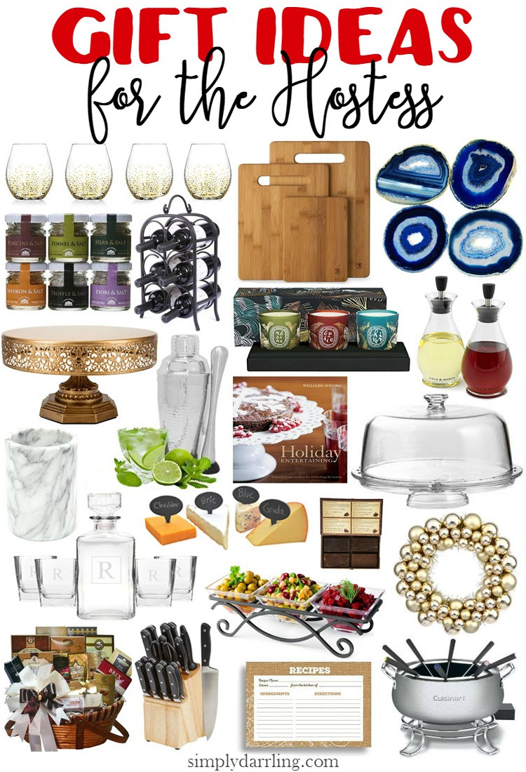 Holiday Party Host Gift Ideas
 Gift Ideas For The Hostess Simply Darrling