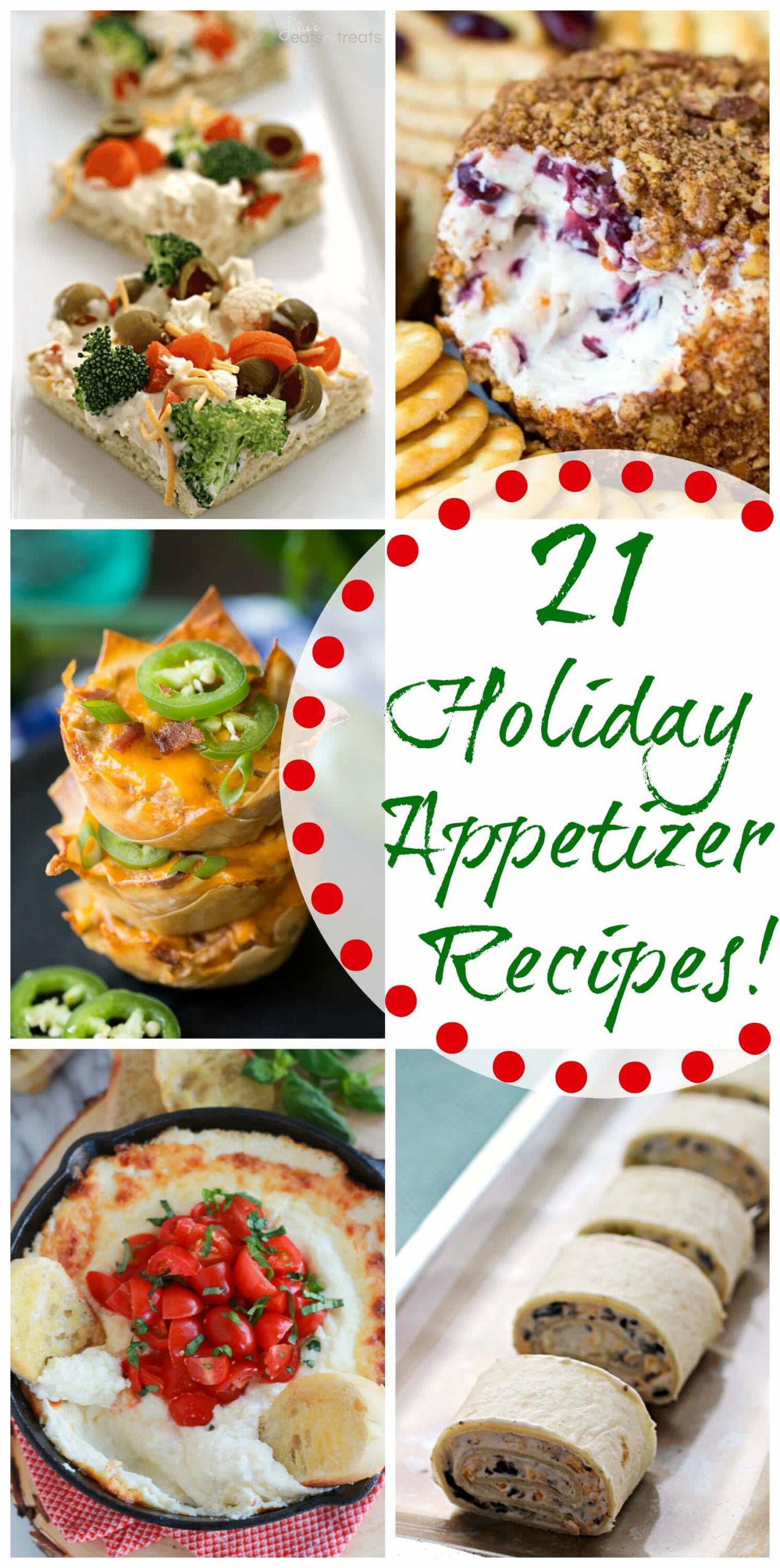 Holiday Party Recipe Ideas
 21 Holiday Appetizer Recipes Giveaway Julie s Eats